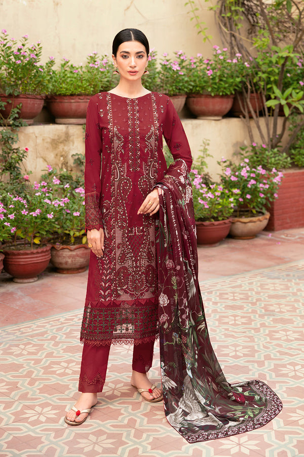 Ramsha | Luxury Lawn 24 | L-803 - by - Libasekhas UK - Registered Vendor of : Ramsha - 100% Original Designer Dresss