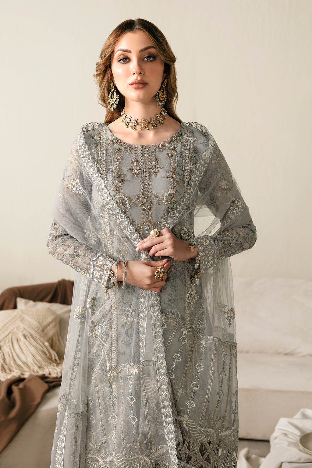 Ramsha | Festive Collection 24 | E-108 - by - Libasekhas UK - Registered Vendor of : Ramsha - 100% Original Designer Dresss