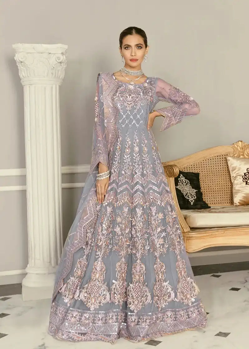 Akbar Aslam | Formal Collection | Wisteria - by - Libasekhas UK - Registered Vendor of : Akbar Aslam - 100% Original Designer Dresss