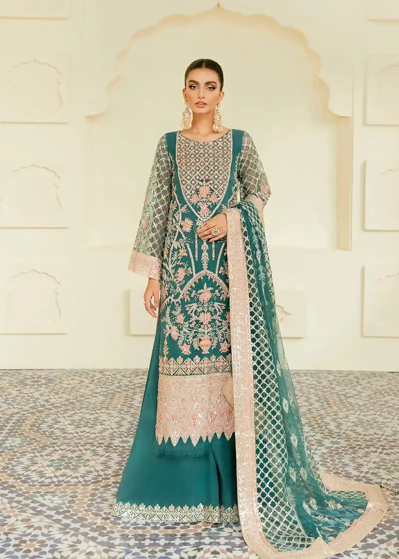 Akbar Aslam | Elinor Formals Vol 1| Toucan - by - Libasekhas UK - Registered Vendor of : Akbar Aslam - 100% Original Designer Dresss
