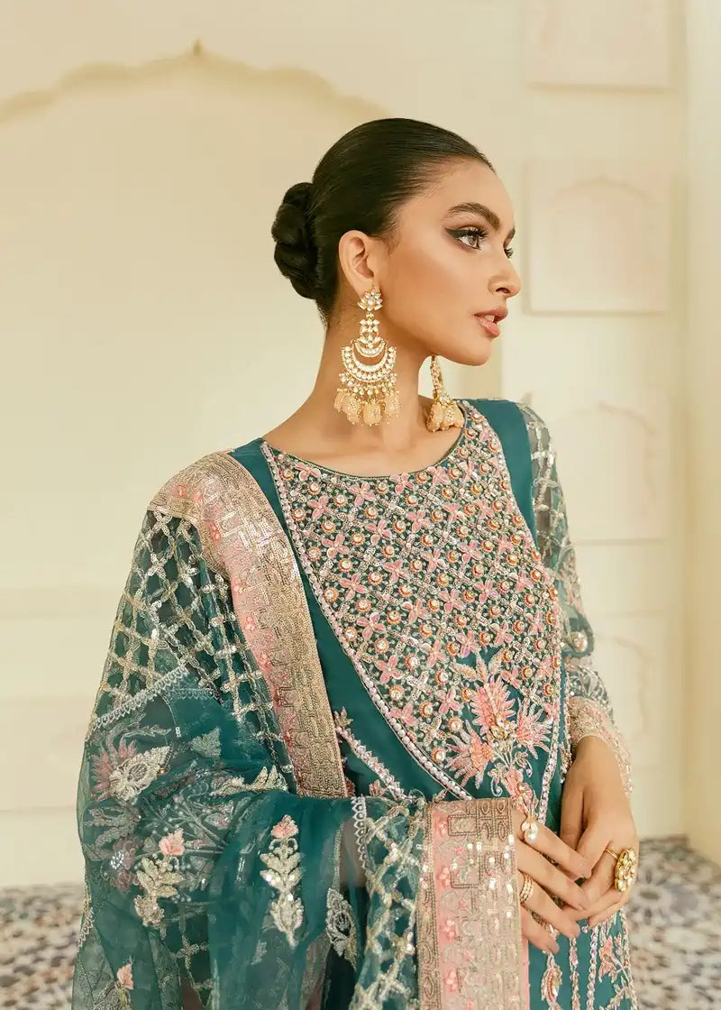 Akbar Aslam | Elinor Formals Vol 1| Toucan - by - Libasekhas UK - Registered Vendor of : Akbar Aslam - 100% Original Designer Dresss