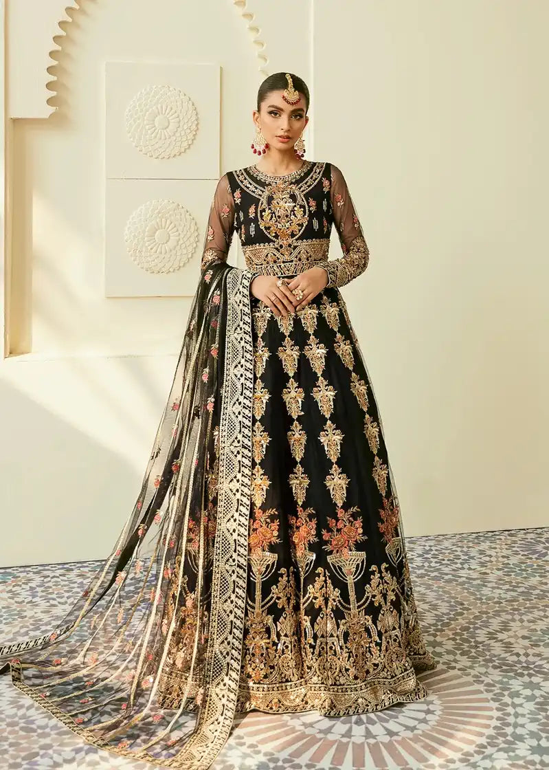 Akbar Aslam | Elinor Formals Vol 1| Murelet - by - Libasekhas UK - Registered Vendor of : Akbar Aslam - 100% Original Designer Dresss