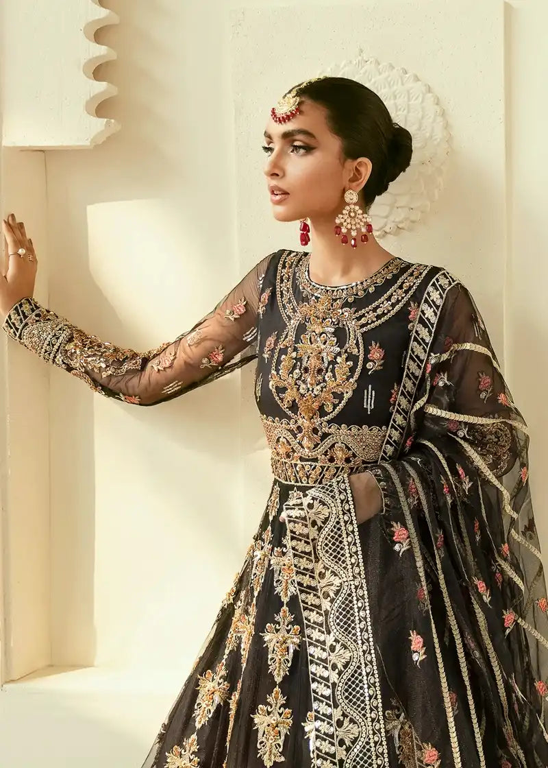 Akbar Aslam | Elinor Formals Vol 1| Murelet - by - Libasekhas UK - Registered Vendor of : Akbar Aslam - 100% Original Designer Dresss