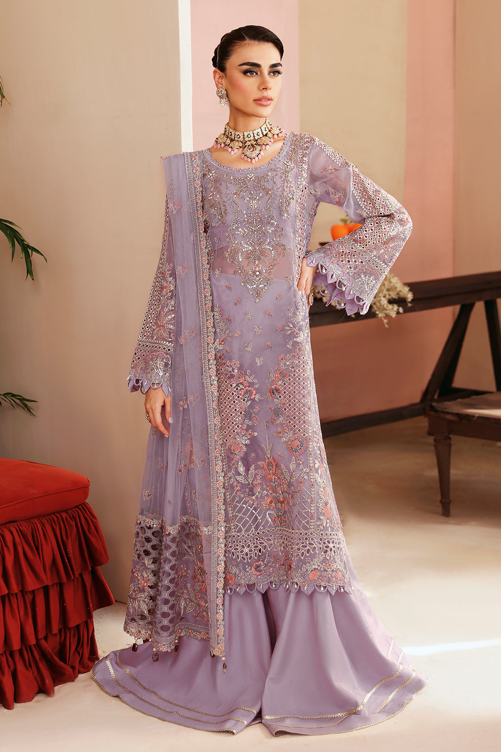 Ramsha | Festive Formals | E-201 - by Libasekhas UK - Registered Vendor of : Ramsha - 100% Original Designer Dress
