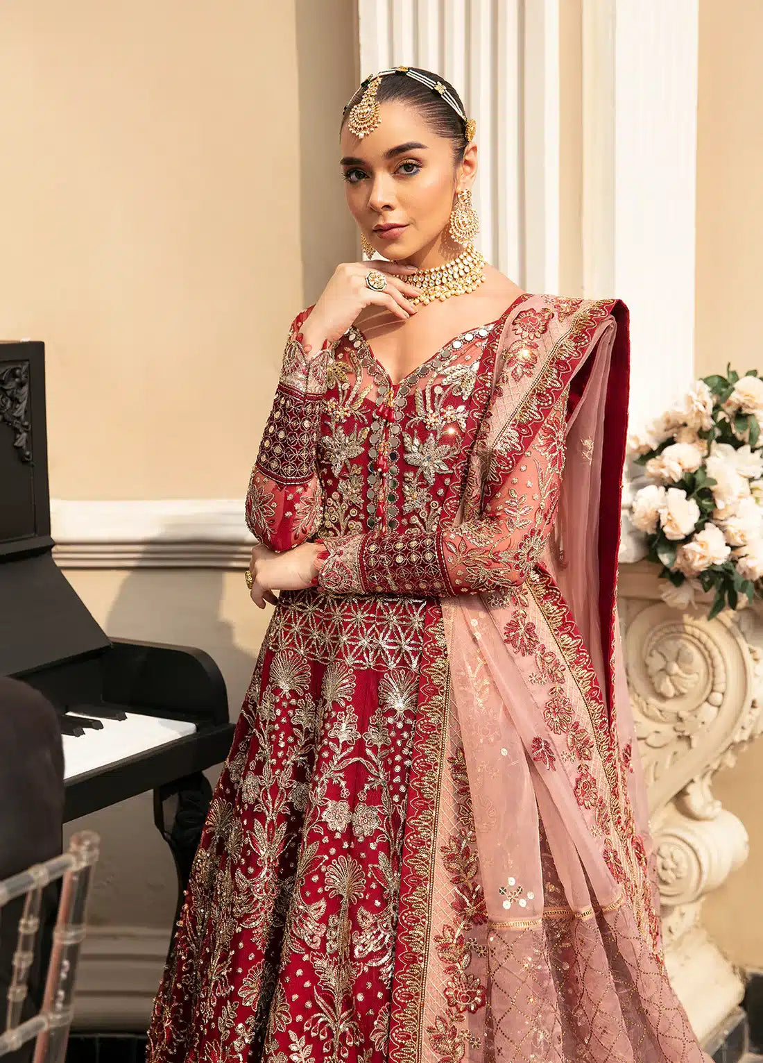 Gulaal | Wedding Collection 23 | ZIVA (GL-WU-23V1-02) - by - Libasekhas UK - Registered Vendor of : Gulaal - 100% Original Designer Dresss