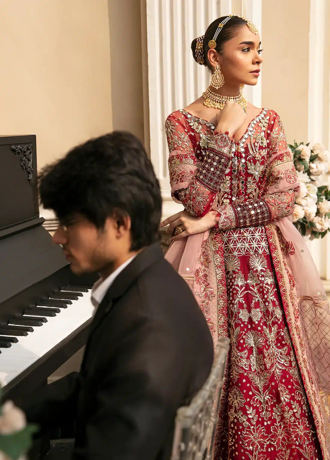 Gulaal | Wedding Collection 23 | ZIVA (GL-WU-23V1-02) - by - Libasekhas UK - Registered Vendor of : Gulaal - 100% Original Designer Dresss