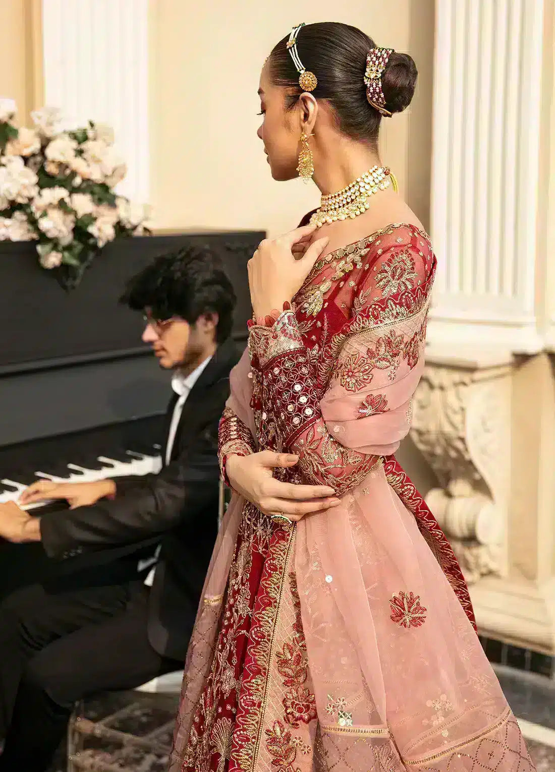 Gulaal | Wedding Collection 23 | ZIVA (GL-WU-23V1-02) - by - Libasekhas UK - Registered Vendor of : Gulaal - 100% Original Designer Dresss