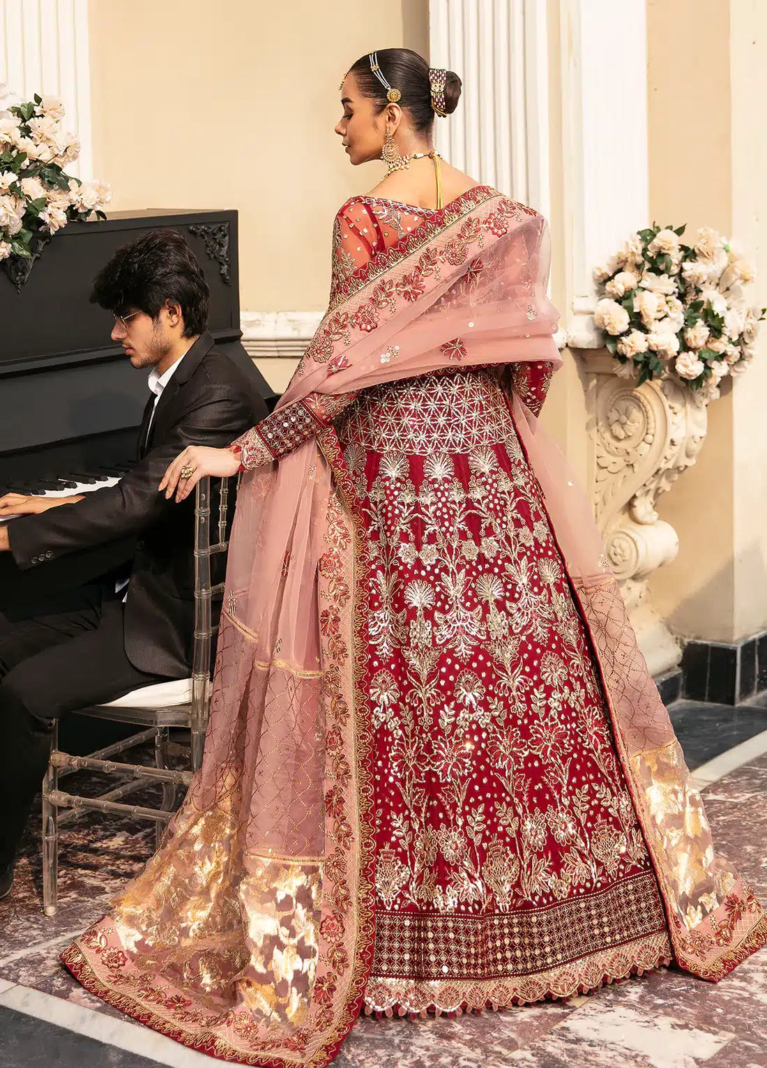 Gulaal | Wedding Collection 23 | ZIVA (GL-WU-23V1-02) - by - Libasekhas UK - Registered Vendor of : Gulaal - 100% Original Designer Dresss