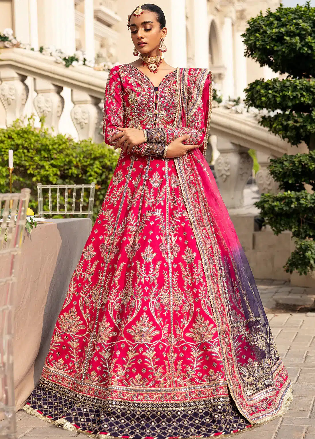 Gulaal | Wedding Collection 23 | NUHA (GL-WU-23V1-08) - by - Libasekhas UK - Registered Vendor of : Gulaal - 100% Original Designer Dresss
