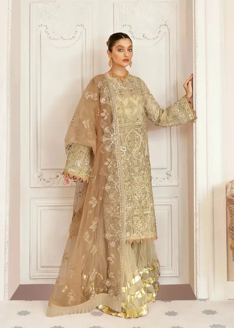 Akbar Aslam | Raqs Collection | Madeira - by - Libasekhas UK - Registered Vendor of : Akbar Aslam - 100% Original Designer Dresss