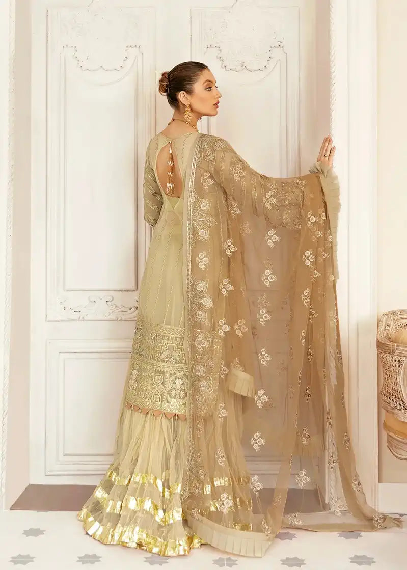 Akbar Aslam | Raqs Collection | Madeira - by - Libasekhas UK - Registered Vendor of : Akbar Aslam - 100% Original Designer Dresss