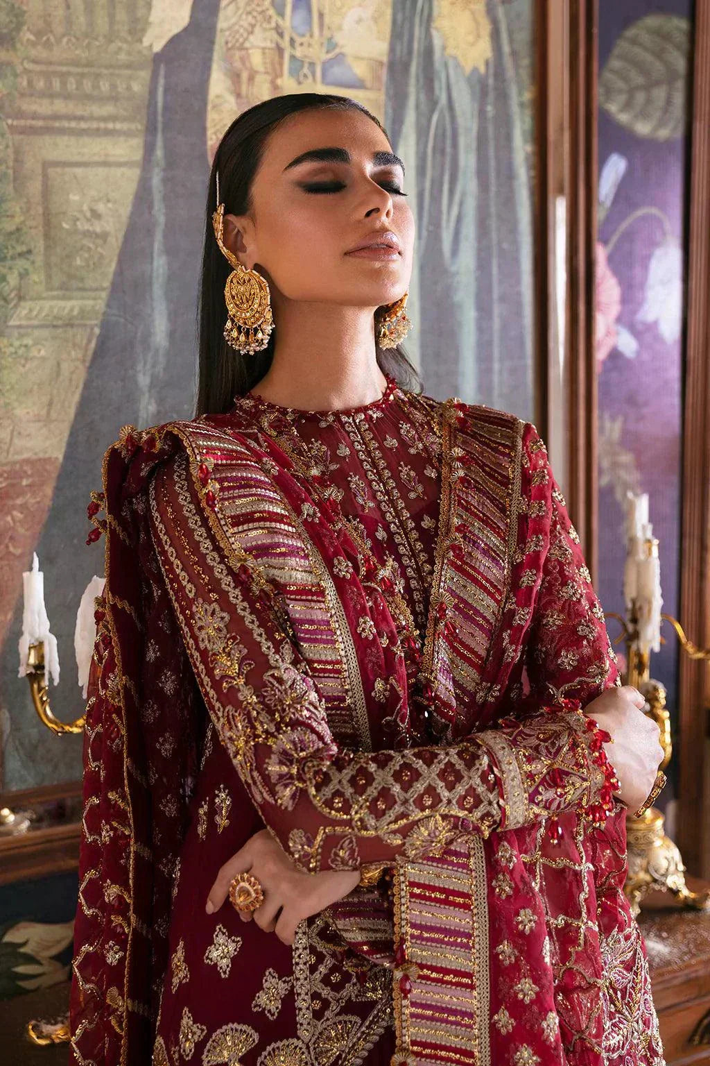 Afrozeh | Hayat Wedding Formals 23 | Dabeer - by - Libasekhas UK - Registered Vendor of : Afrozeh - 100% Original Designer Dresss