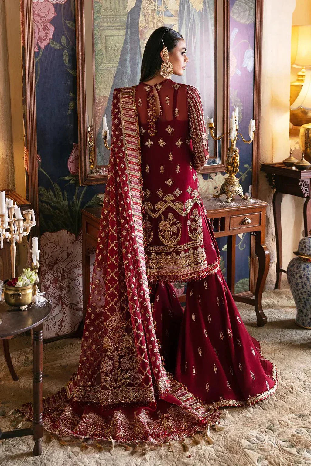 Afrozeh | Hayat Wedding Formals 23 | Dabeer - by - Libasekhas UK - Registered Vendor of : Afrozeh - 100% Original Designer Dresss