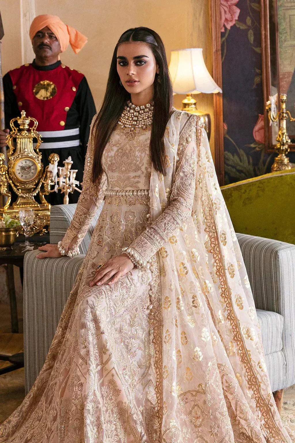 Afrozeh | Hayat Wedding Formals 23 | Sheemah - by - Libasekhas UK - Registered Vendor of : Afrozeh - 100% Original Designer Dresss