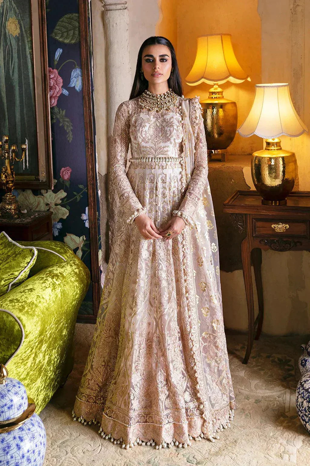 Afrozeh | Hayat Wedding Formals 23 | Sheemah - by - Libasekhas UK - Registered Vendor of : Afrozeh - 100% Original Designer Dresss