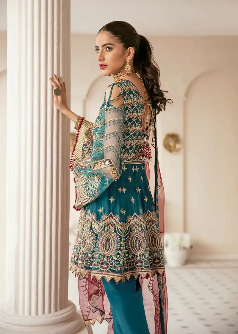 Akbar Aslam | Raqs Collection | Dale - by - Libasekhas UK - Registered Vendor of : Akbar Aslam - 100% Original Designer Dresss