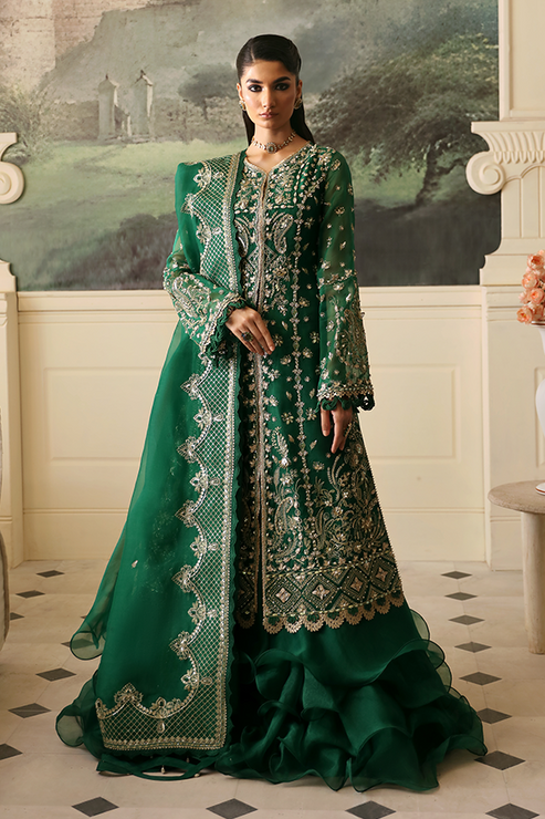 Nyra | Wedding Festive 24 | Jade - by - Libasekhas UK - Registered Vendor of : Nyra - 100% Original Designer Dresss