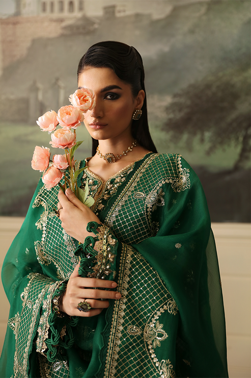 Nyra | Wedding Festive 24 | Jade - by - Libasekhas UK - Registered Vendor of : Nyra - 100% Original Designer Dresss