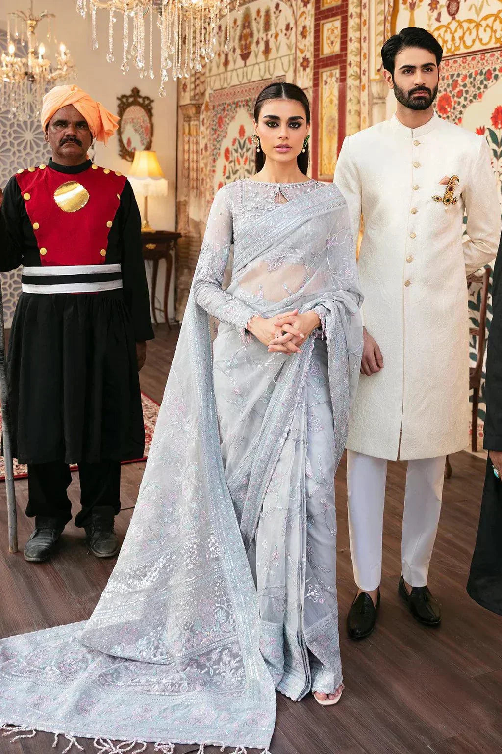 Afrozeh | Hayat Wedding Formals 23 | Zauq - by - Libasekhas UK - Registered Vendor of : Afrozeh - 100% Original Designer Dresss