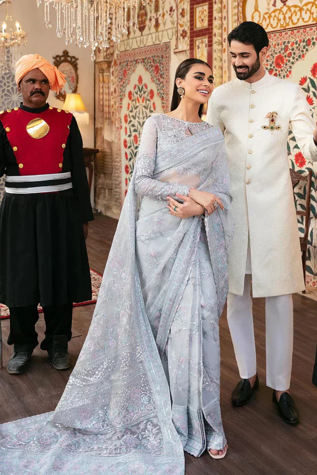 Afrozeh | Hayat Wedding Formals 23 | Zauq - by - Libasekhas UK - Registered Vendor of : Afrozeh - 100% Original Designer Dresss