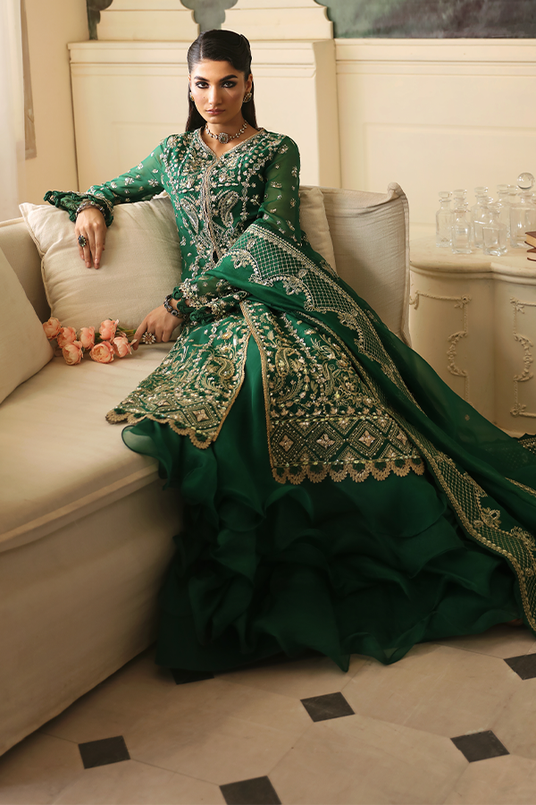 Nyra | Wedding Festive 24 | JADE - by - Libasekhas UK - Registered Vendor of : Nyra - 100% Original Designer Dresss