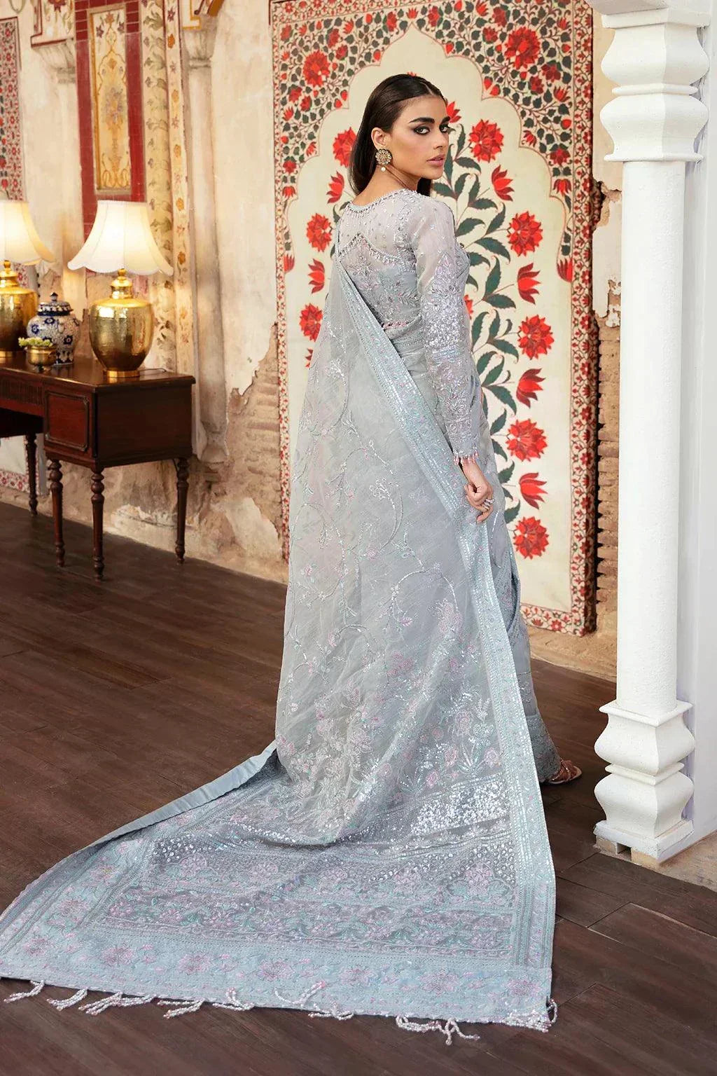 Afrozeh | Hayat Wedding Formals 23 | Zauq - by - Libasekhas UK - Registered Vendor of : Afrozeh - 100% Original Designer Dresss
