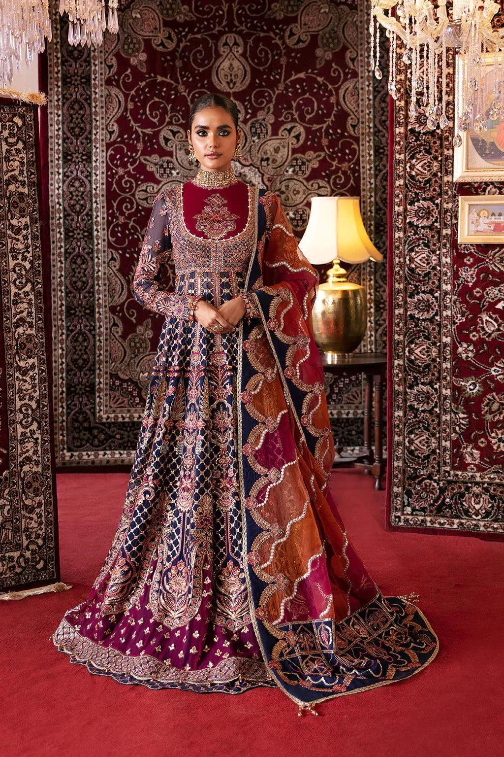 Afrozeh | Hayat Wedding Formals 23 | Sarang - by - Libasekhas UK - Registered Vendor of : Afrozeh - 100% Original Designer Dresss