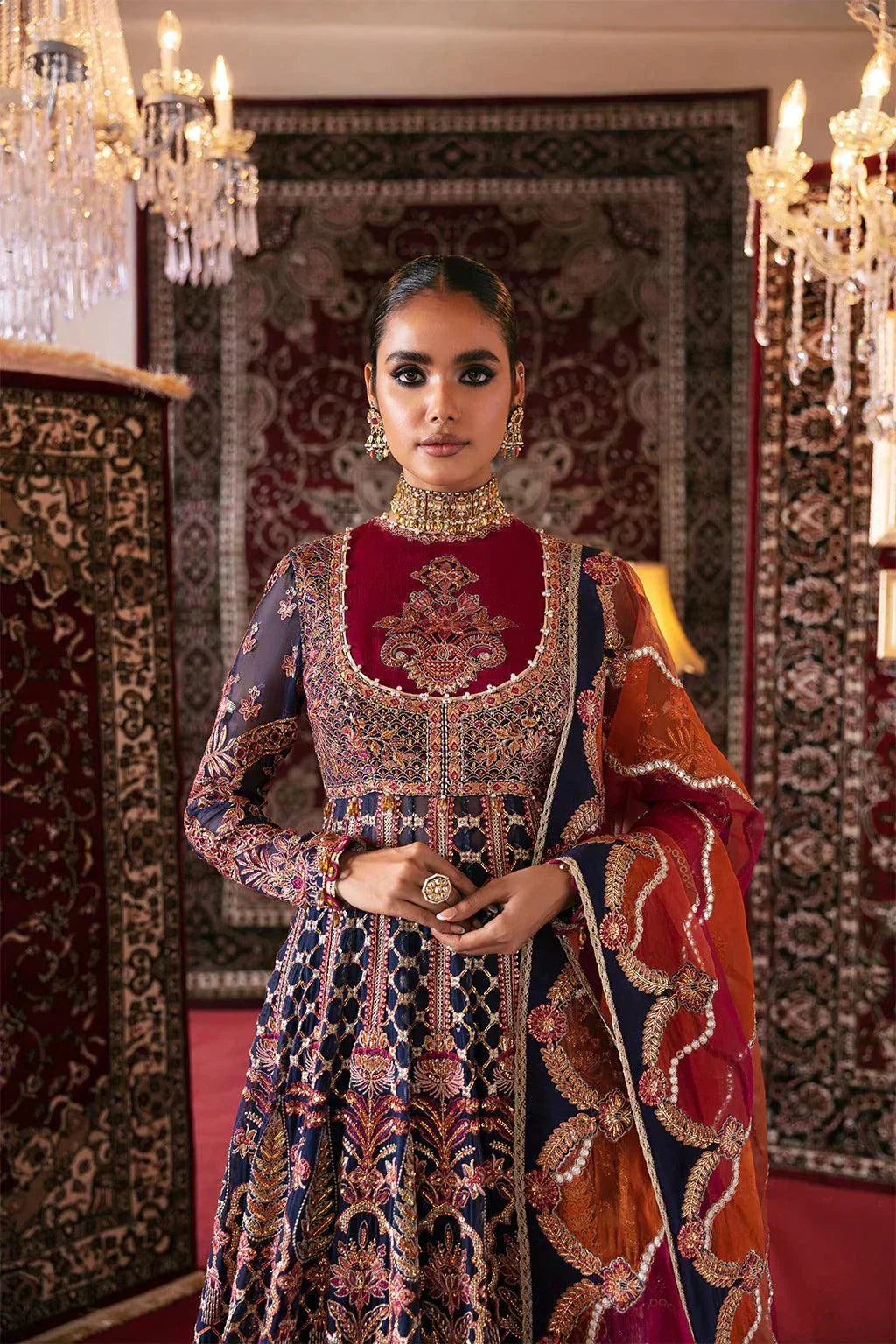 Afrozeh | Hayat Wedding Formals 23 | Sarang - by - Libasekhas UK - Registered Vendor of : Afrozeh - 100% Original Designer Dresss