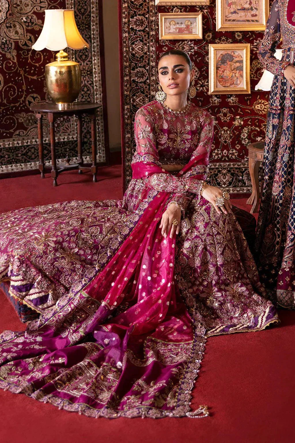 Afrozeh | Hayat Wedding Formals 23 | Abir - by - Libasekhas UK - Registered Vendor of : Afrozeh - 100% Original Designer Dresss
