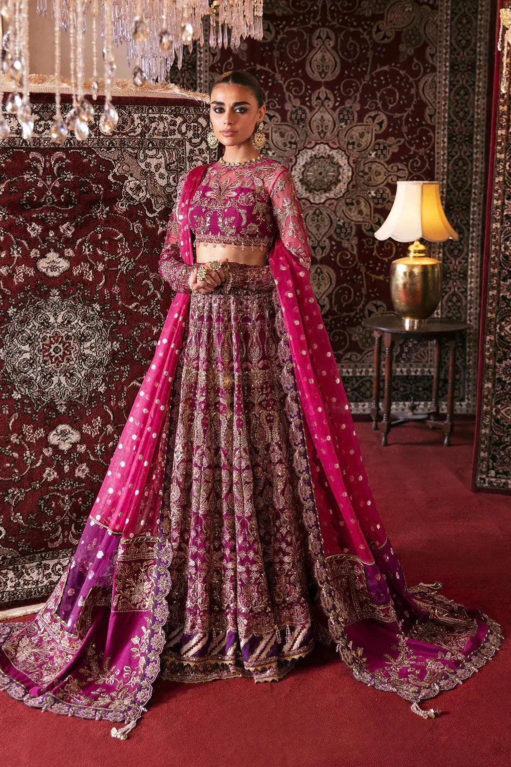 Afrozeh | Hayat Wedding Formals 23 | Abir - by - Libasekhas UK - Registered Vendor of : Afrozeh - 100% Original Designer Dresss