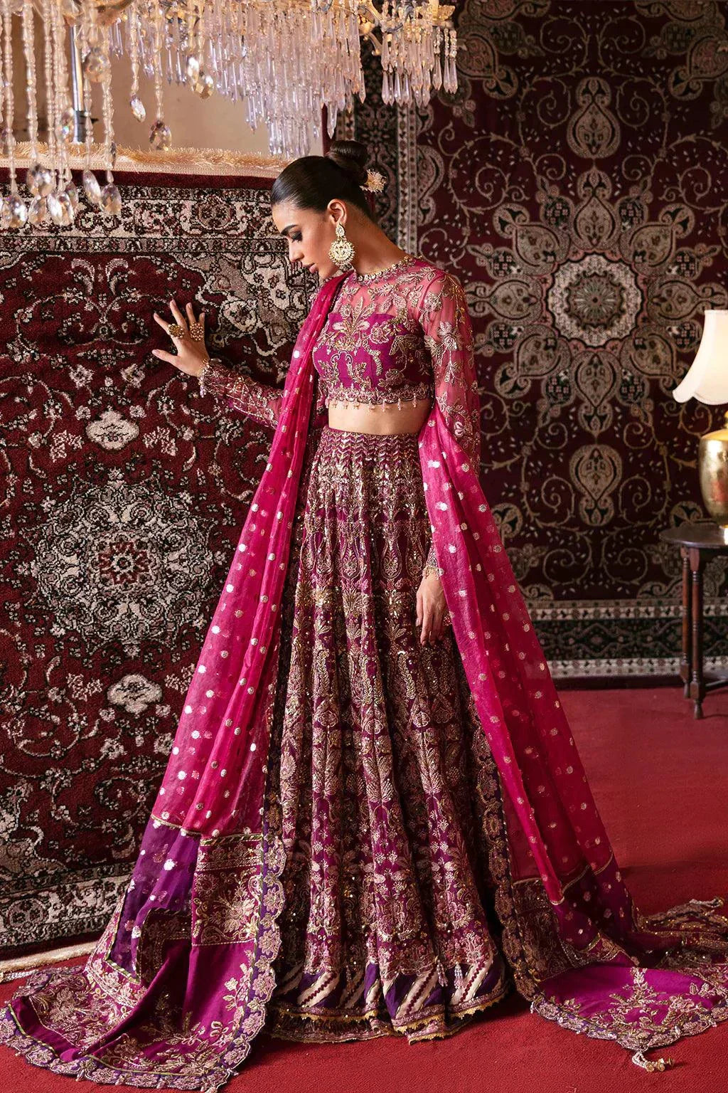 Afrozeh | Hayat Wedding Formals 23 | Abir - by - Libasekhas UK - Registered Vendor of : Afrozeh - 100% Original Designer Dresss