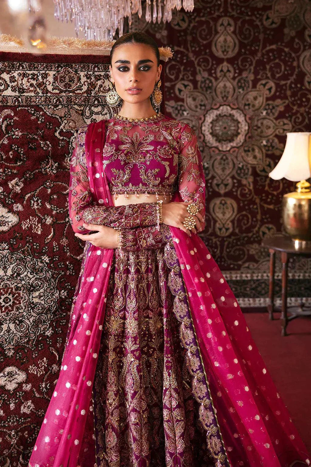 Afrozeh | Hayat Wedding Formals 23 | Abir - by - Libasekhas UK - Registered Vendor of : Afrozeh - 100% Original Designer Dresss