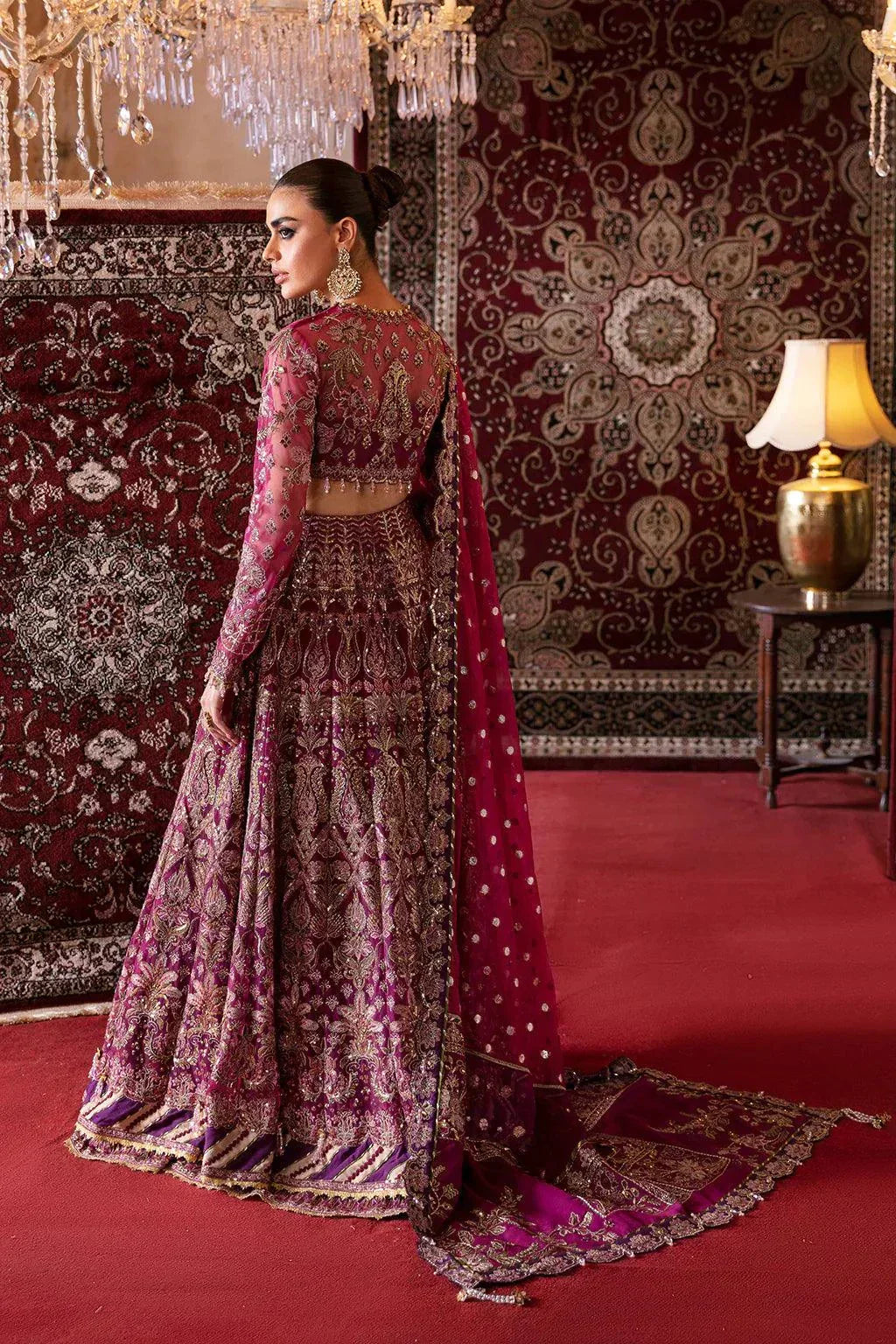 Afrozeh | Hayat Wedding Formals 23 | Abir - by - Libasekhas UK - Registered Vendor of : Afrozeh - 100% Original Designer Dresss