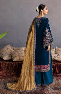 Emaan Adeel | Makhmal Velvet Edition 23 | MK-01 SUFINA - by - Libasekhas UK - Registered Vendor of : Emaan Adeel - 100% Original Designer Dresss