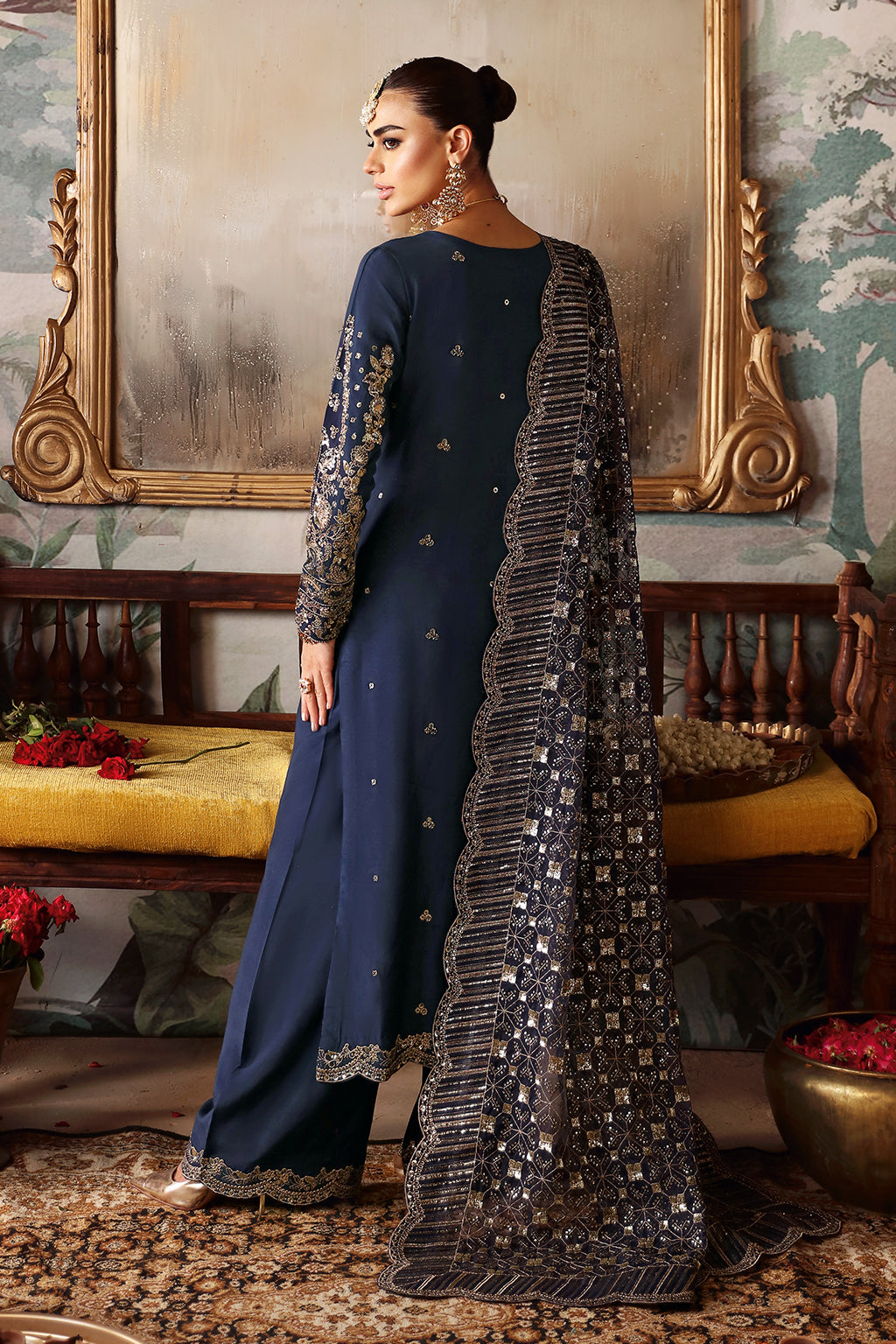 Shagna | Premium Raw Silk | Naghma S-01 - by Libasekhas UK - Registered Vendor of : Shagna - 100% Original Designer Dress