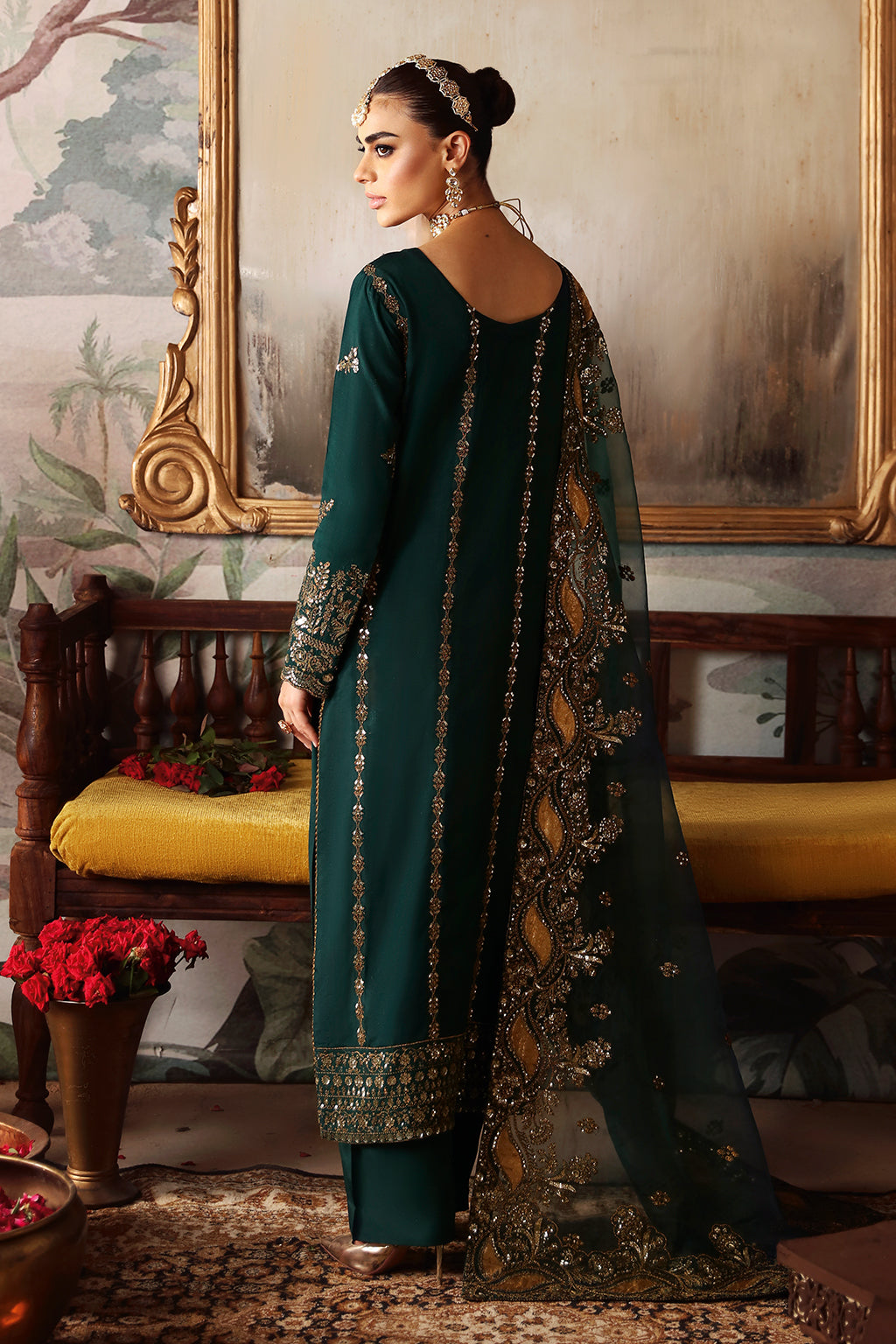 Shagna | Premium Raw Silk | Zaib S-03 - by Libasekhas UK - Registered Vendor of : Shagna - 100% Original Designer Dress