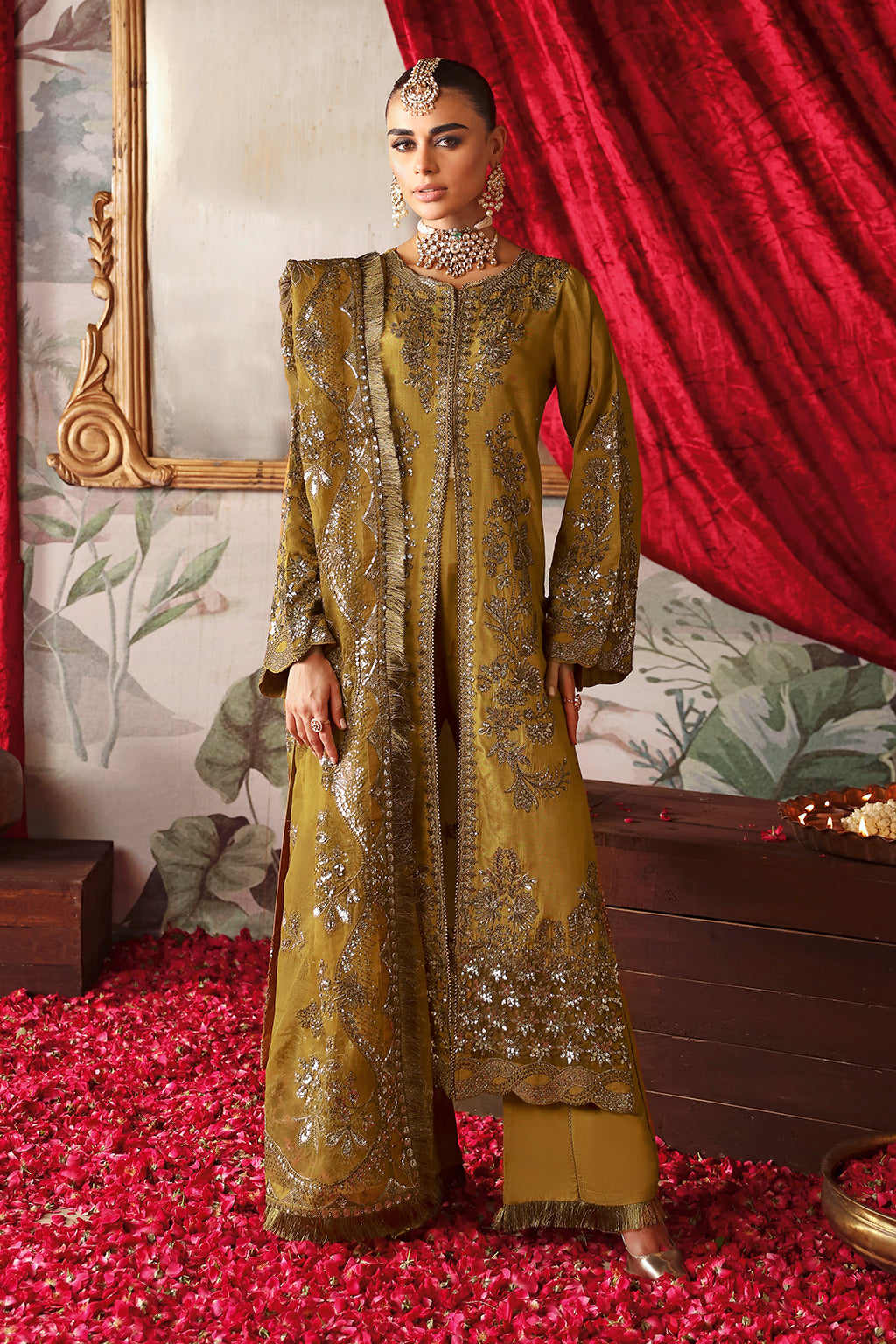 Shagna | Premium Raw Silk | Maya S-07 - by Libasekhas UK - Registered Vendor of : Shagna - 100% Original Designer Dress