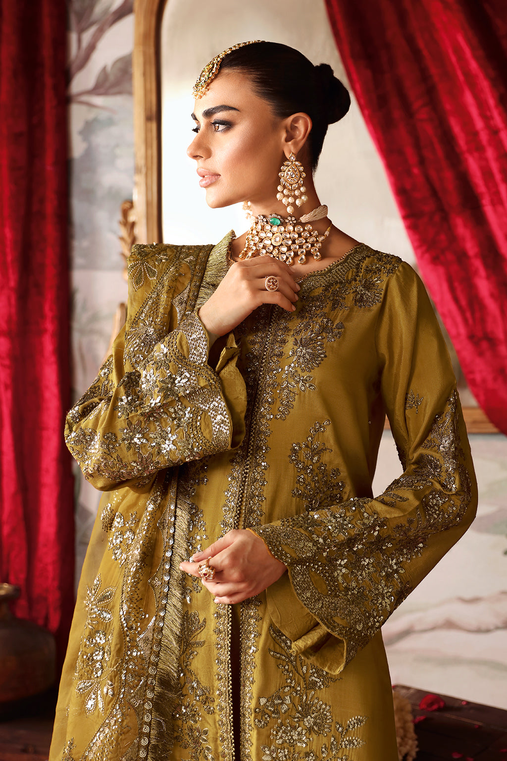 Shagna | Premium Raw Silk | Maya S-07 - by Libasekhas UK - Registered Vendor of : Shagna - 100% Original Designer Dress