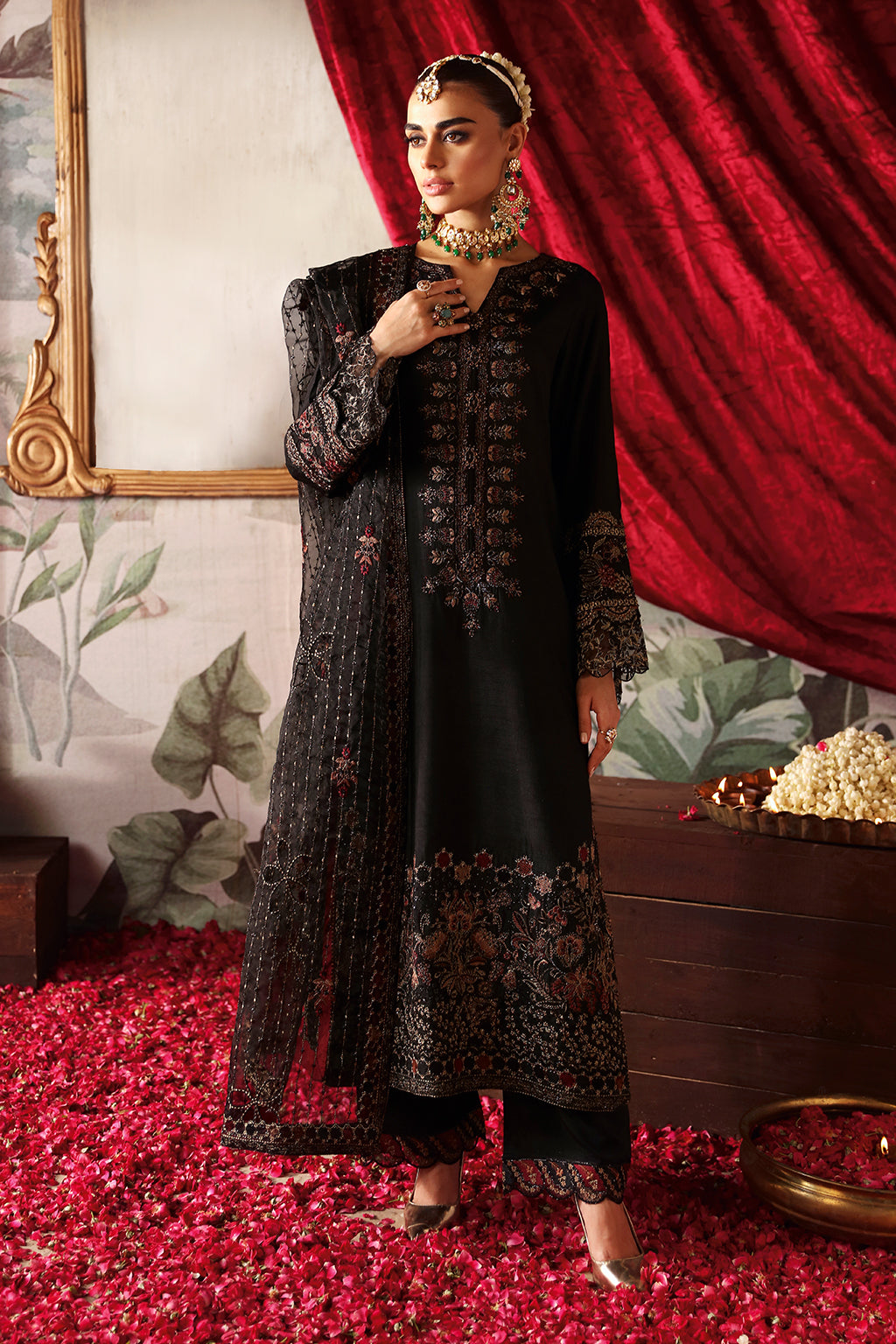 Shagna | Premium Raw Silk | Zareen S-05. - by Libasekhas UK - Registered Vendor of : Shagna - 100% Original Designer Dress