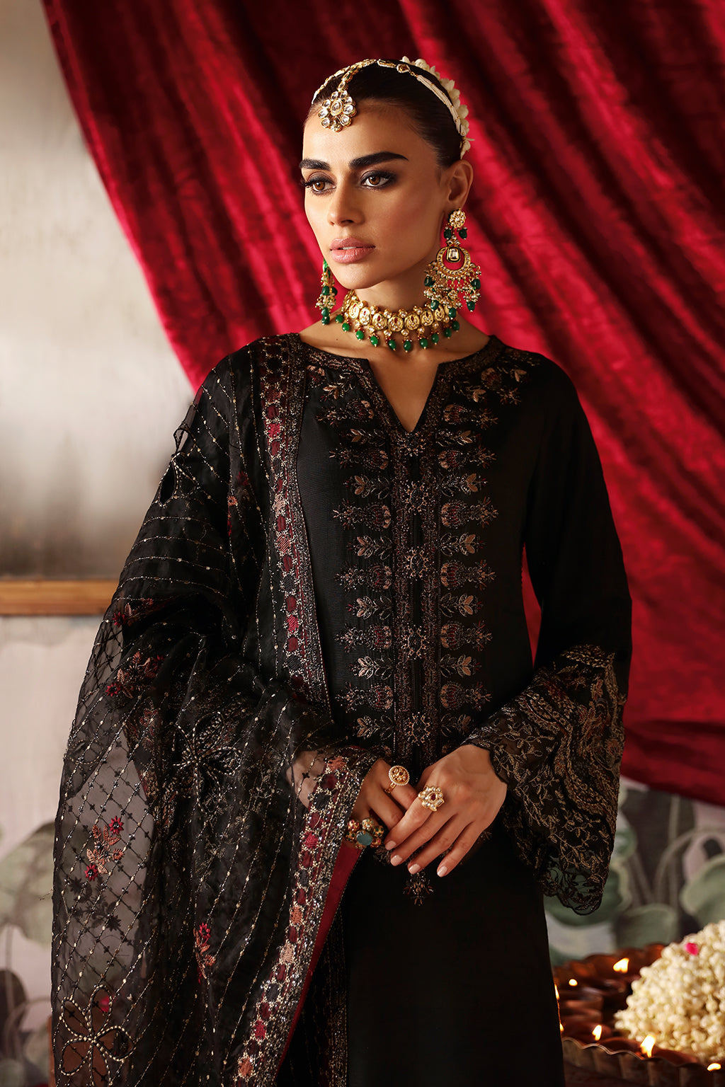 Shagna | Premium Raw Silk | Zareen S-05. - by Libasekhas UK - Registered Vendor of : Shagna - 100% Original Designer Dress