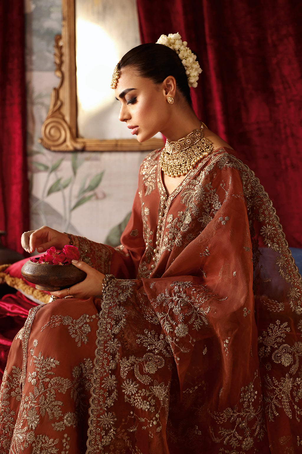 Shagna | Premium Raw Silk | Zarish S-02 - by Libasekhas UK - Registered Vendor of : Shagna - 100% Original Designer Dress