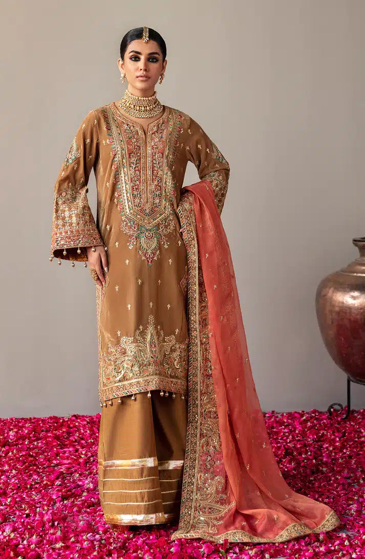 Emaan Adeel | Makhmal Velvet Edition 23 | MK-07 MERAKI - by - Libasekhas UK - Registered Vendor of : Emaan Adeel - 100% Original Designer Dresss