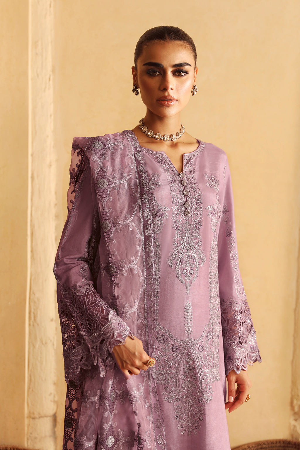Shagna | Premium Raw Silk | Naaz S-08 - by Libasekhas UK - Registered Vendor of : Shagna - 100% Original Designer Dress