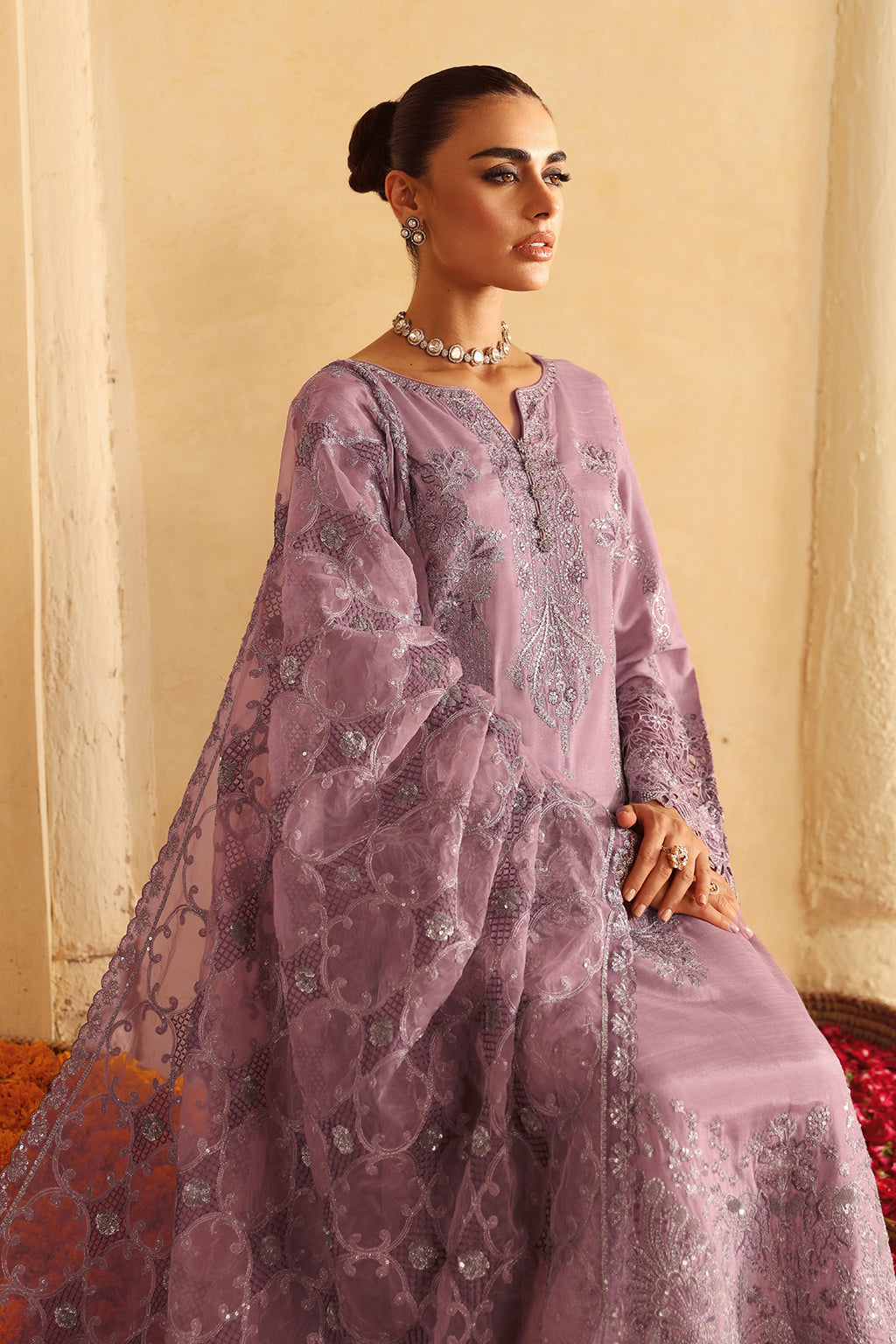 Shagna | Premium Raw Silk | Naaz S-08 - by Libasekhas UK - Registered Vendor of : Shagna - 100% Original Designer Dress