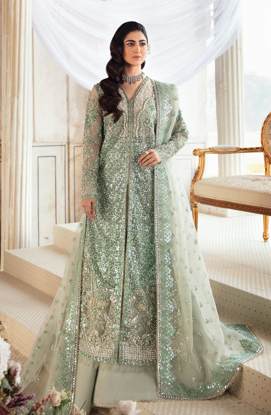 Zevk | Afsanah Wedding Formals | WASAABI - by - Libasekhas UK - Registered Vendor of : Zevk - 100% Original Designer Dresss