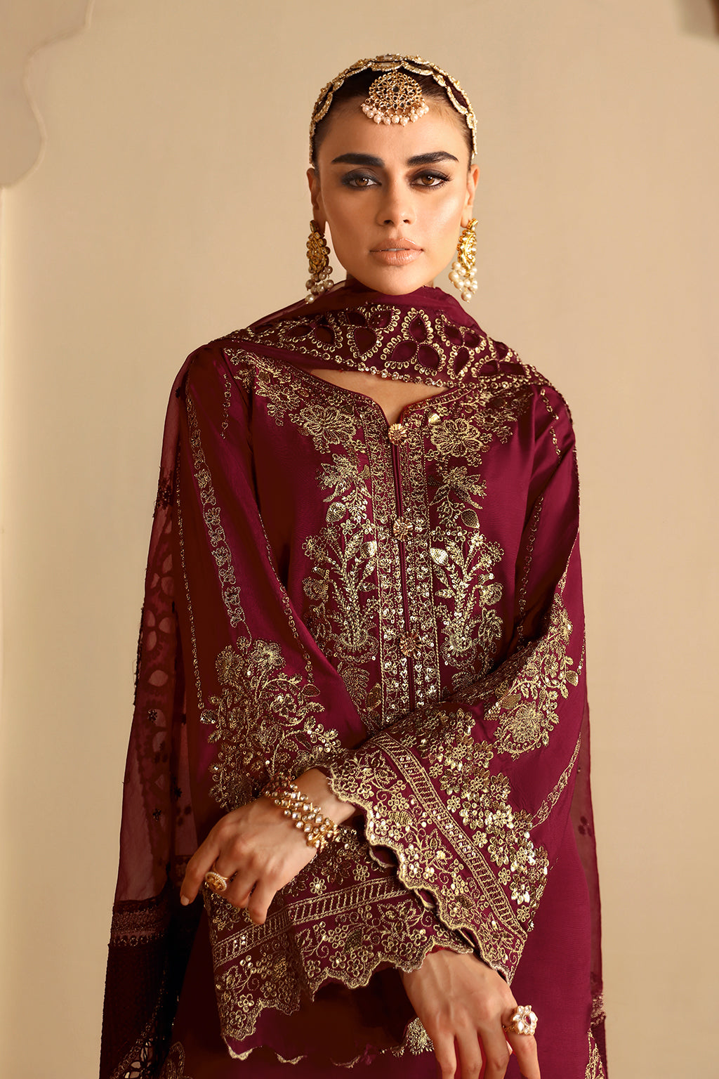 Shagna | Premium Raw Silk | Roshan S-04 - by Libasekhas UK - Registered Vendor of : Shagna - 100% Original Designer Dress