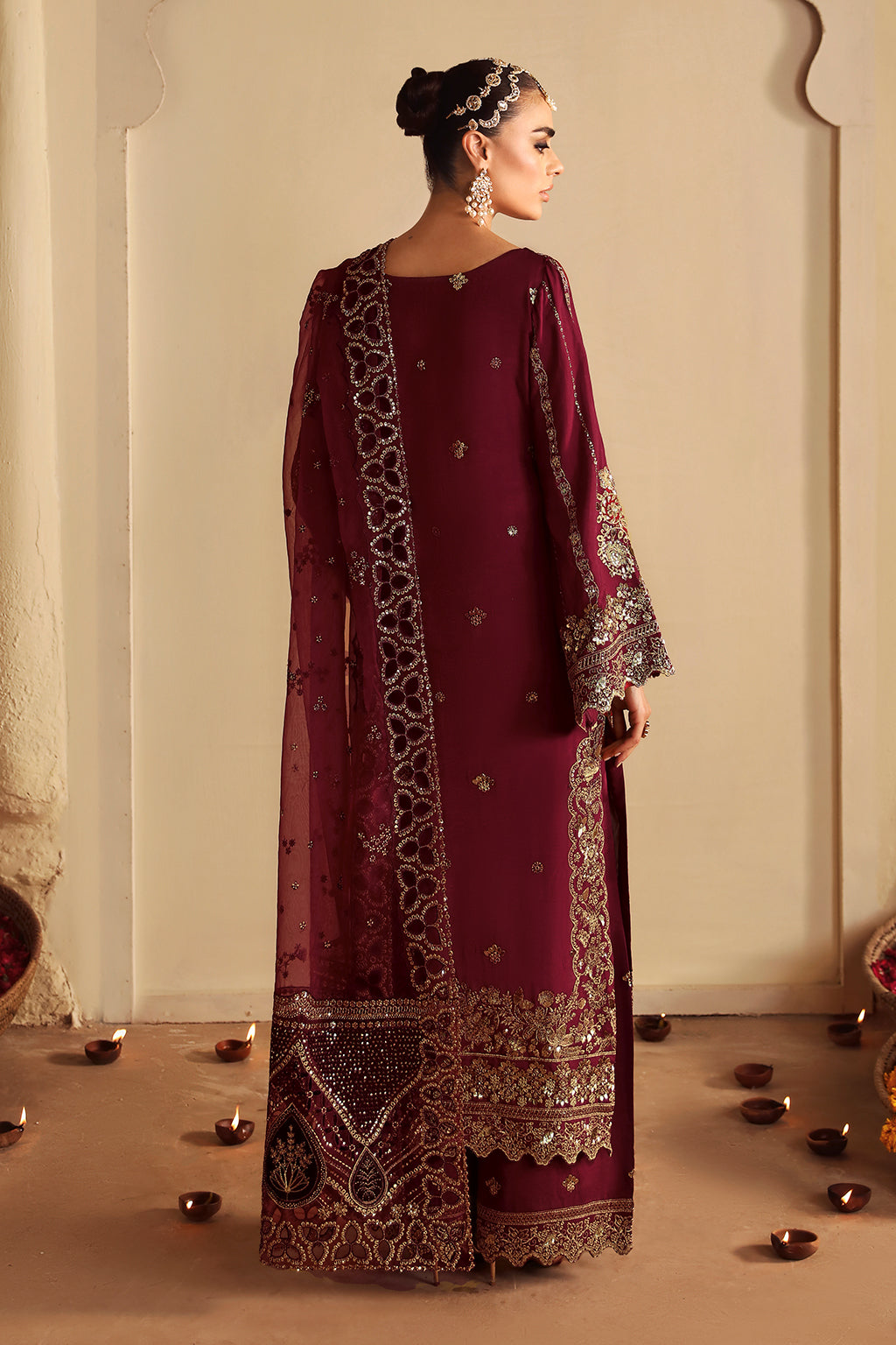 Shagna | Premium Raw Silk | Roshan S-04 - by Libasekhas UK - Registered Vendor of : Shagna - 100% Original Designer Dress