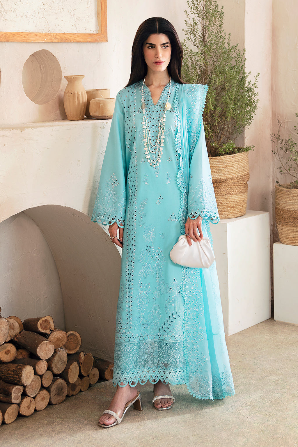 Afrozeh | Soho Pret | Varya - by - Libasekhas UK - Registered Vendor of : Afrozeh - 100% Original Designer Dresss