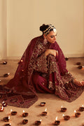 Shagna | Premium Raw Silk | Roshan S-04 - by Libasekhas UK - Registered Vendor of : Shagna - 100% Original Designer Dress