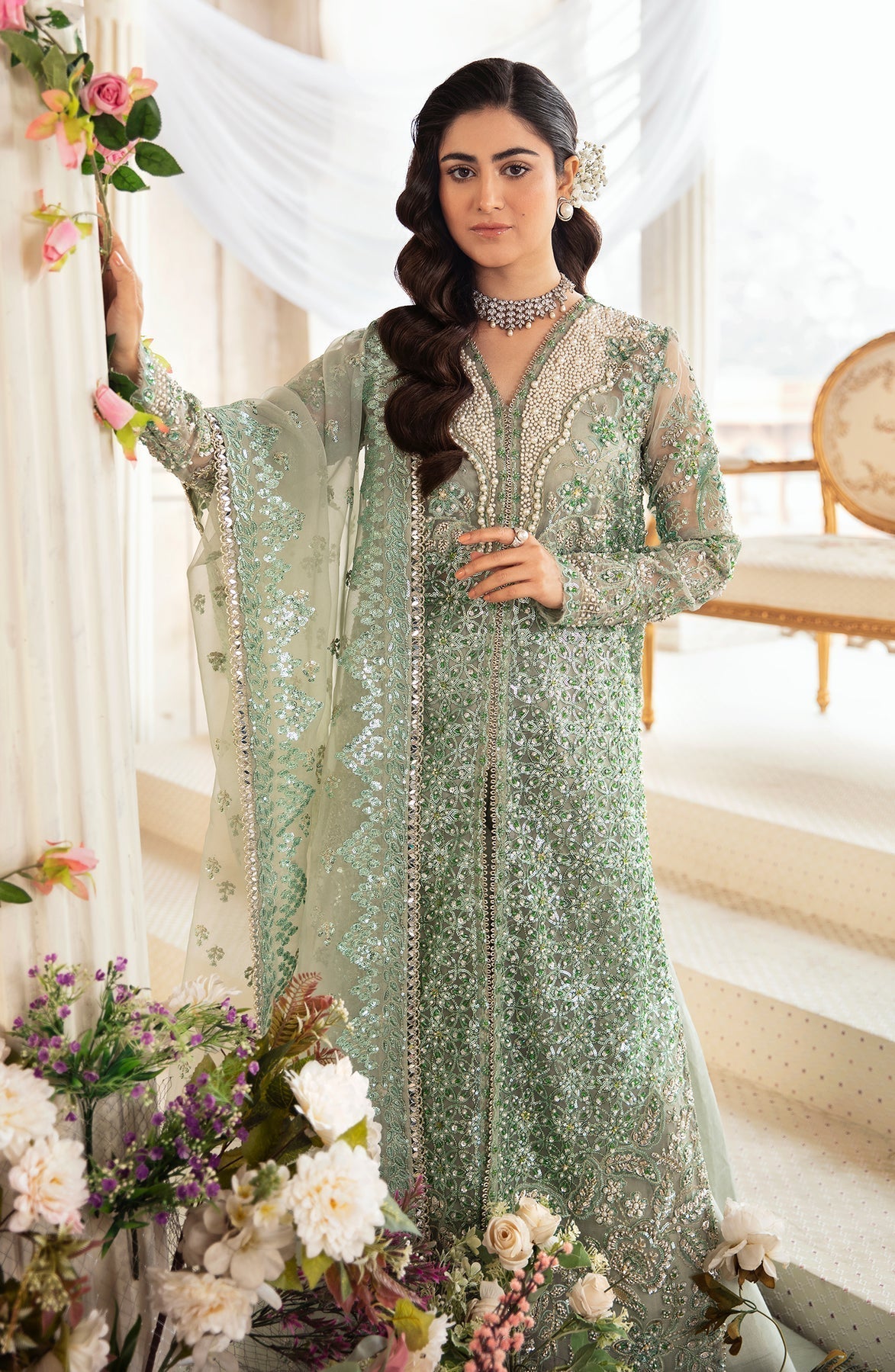 Zevk | Afsanah Wedding Formals | WASAABI - by - Libasekhas UK - Registered Vendor of : Zevk - 100% Original Designer Dresss